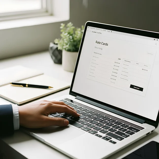 Transparent rates and clear job details